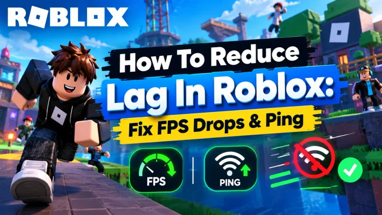 How To Reduce Lag In Roblox: Fix FPS Drops & Ping